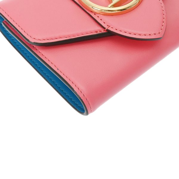 800000122177000 4 Louis Vuitton Portefeuille Pont Neuf Compact Dahlia Trifold Wallet Pink