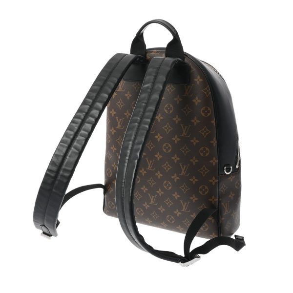 800000122188000 2 Louis Vuitton Monogram Macassar Josh Backpack Brown