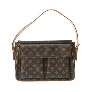 800000122215000 1 Louis Vuitton Batignolles Horizontal Shoulder Bag CanvasPVC Brown