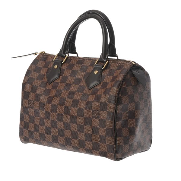 800000122467000 2 Louis Vuitton Damier Speedy 25 Handbag Brown