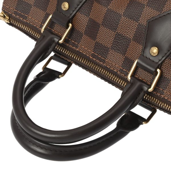 800000122467000 3 Louis Vuitton Damier Speedy 25 Handbag Brown