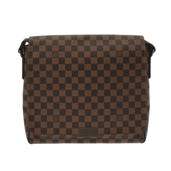 800000122524000 1 Louis Vuitton District Mm Shoulder Bag Monogram Brown