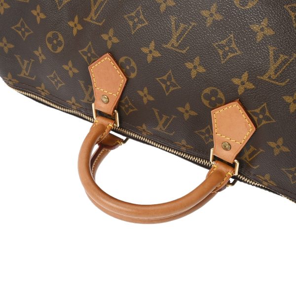 800000122532000 3 Louis Vuitton Monogram Speedy 40 Handbag Brown