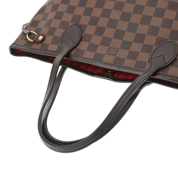 800000122591000 3 Louis Vuitton Damier Neverfull Pm Handbag Brown