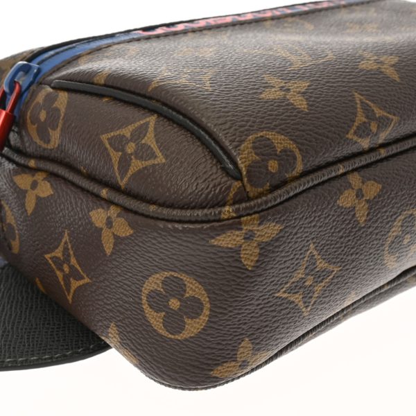 800000122726000 4 Louis Vuitton Monogram Pacific Taiga Bum Bag Brown