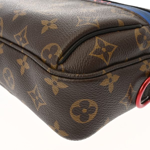 800000122726000 5 Louis Vuitton Monogram Pacific Taiga Bum Bag Brown