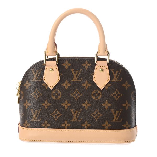 800000122754000 1 Louis Vuitton Alma Bb Monogram Handbag Brown