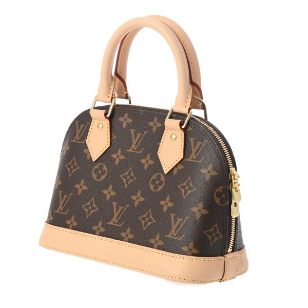 800000122754000 2 Louis Vuitton Alma Bb Monogram Handbag Brown