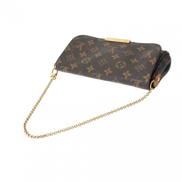 800000122764000 3 Louis Vuitton Favorite PM Monogram Shoulder Bag Brown