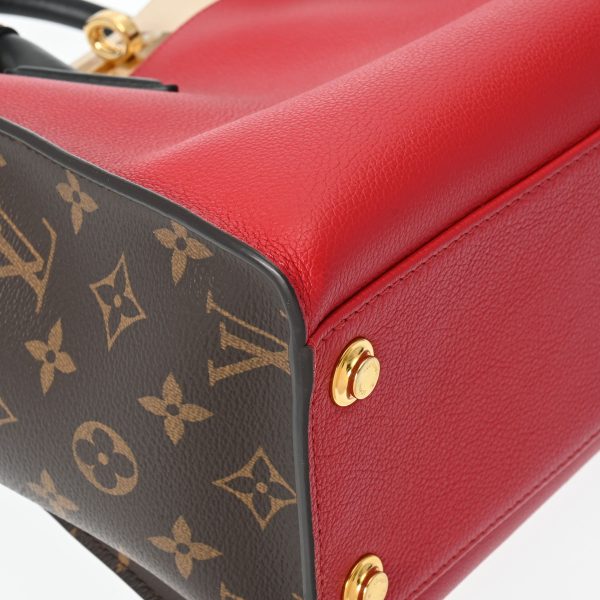 800000122775000 6 Louis Vuitton On My Side MM Monogram Handbag Rouge Pillat