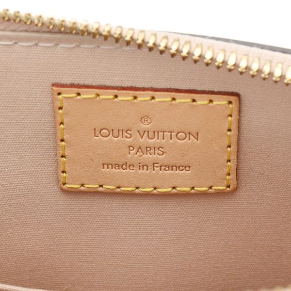 800000122899000 10 Louis Vuitton Vernis Alma BB Monogram Handbag Rose Florentine