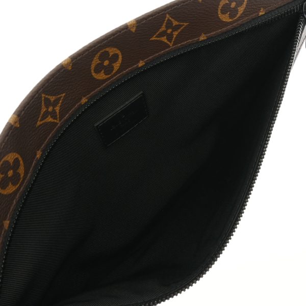 800000122917000 11 Louis Vuitton Monogram Macassar PM Tote Bag Brown Black