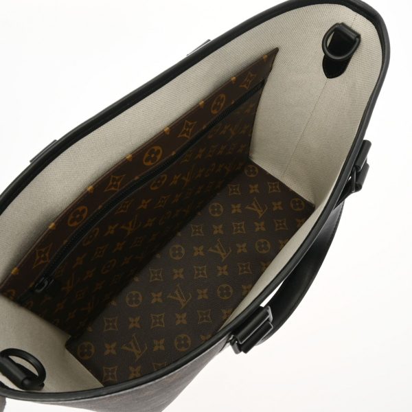 800000122917000 9 Louis Vuitton Monogram Macassar PM Tote Bag Brown Black