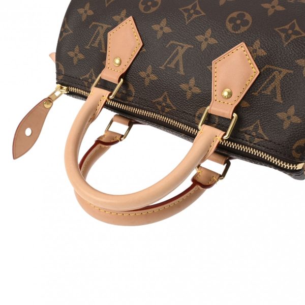 800000122960000 3 Louis Vuitton Speedy 25 Monogram Handbag Brown