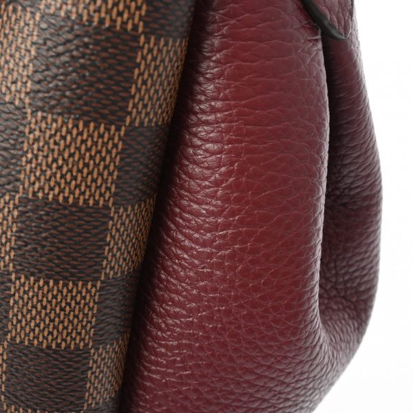 800000122964000 7 Louis Vuitton Brittany Damier Canvas Handbag Brown