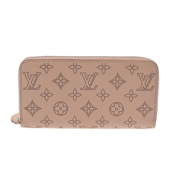 800000122978000 1 Louis Vuitton Mahina Zippy Wallet Leather Rose Jasmine