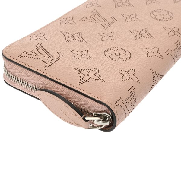 800000122978000 4 Louis Vuitton Mahina Zippy Wallet Leather Rose Jasmine