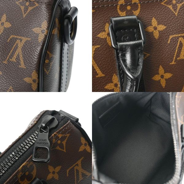 800000123012000 11 c Louis Vuitton Monogram Keepall Xs Handbag Brown Black