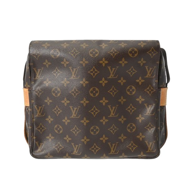 800000123036000 1 Louis Vuitton Naviglio Monogram Shoulder Bag Brown