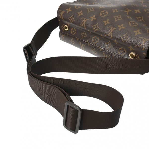 800000123036000 3 Louis Vuitton Naviglio Monogram Shoulder Bag Brown