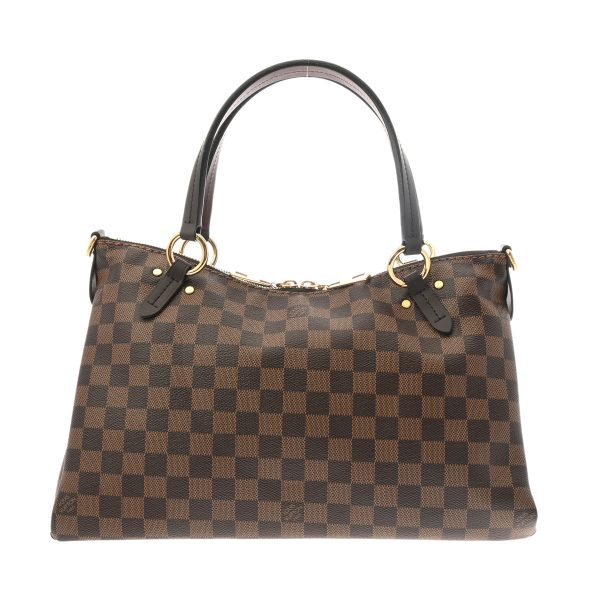 800000123044000 1 Louis Vuitton Rimington Damier Canvas Handbag Brown