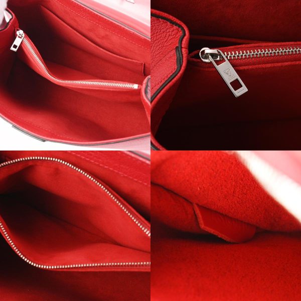 800000123065000 11 c Louis Vuitton Monogram Handbag Red