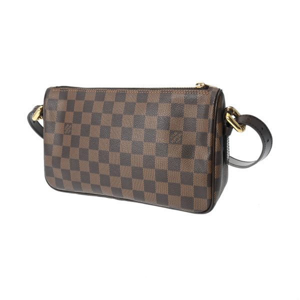 800000123100000 2 Louis Vuitton Damier Ravello GM Crossbody Bag Brown