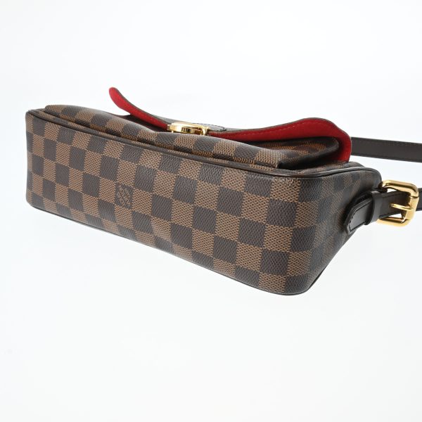 800000123100000 4 Louis Vuitton Damier Ravello GM Crossbody Bag Brown