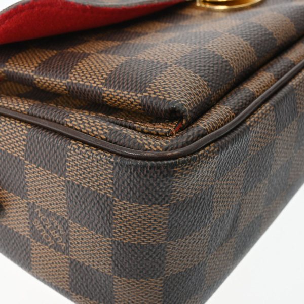 800000123100000 5 Louis Vuitton Damier Ravello GM Crossbody Bag Brown