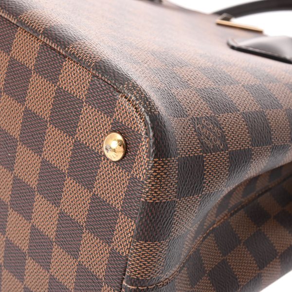 800000123101000 8 Louis Vuitton Damier Kensington 2way Bag Brown