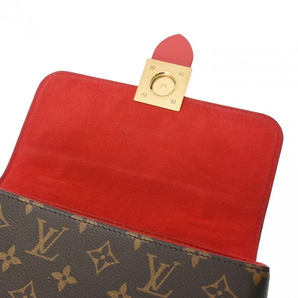 800000123116000 10 Louis Vuitton Rocky Bb 2way Monogram Handbag Coquelico