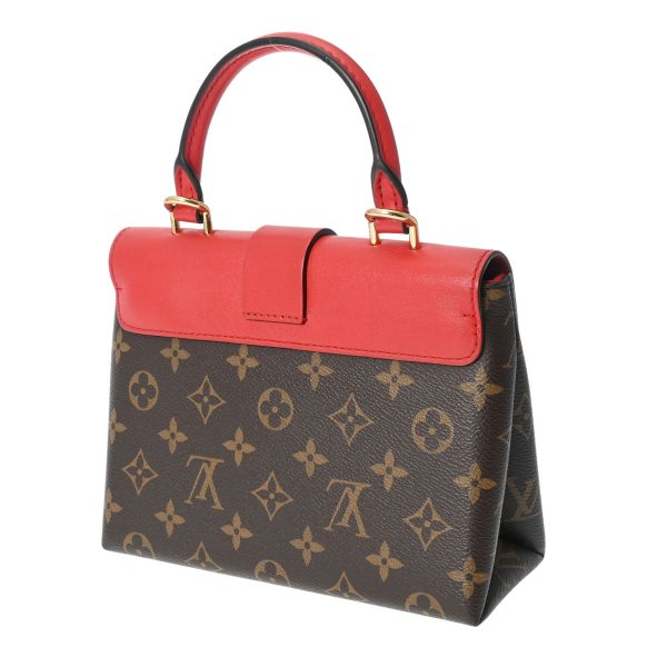 800000123116000 2 Louis Vuitton Rocky Bb 2way Monogram Handbag Coquelico