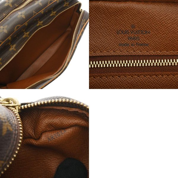 800000123150000 15 c Louis Vuitton Nile Monogram Canvas Shoulder Bag Brown