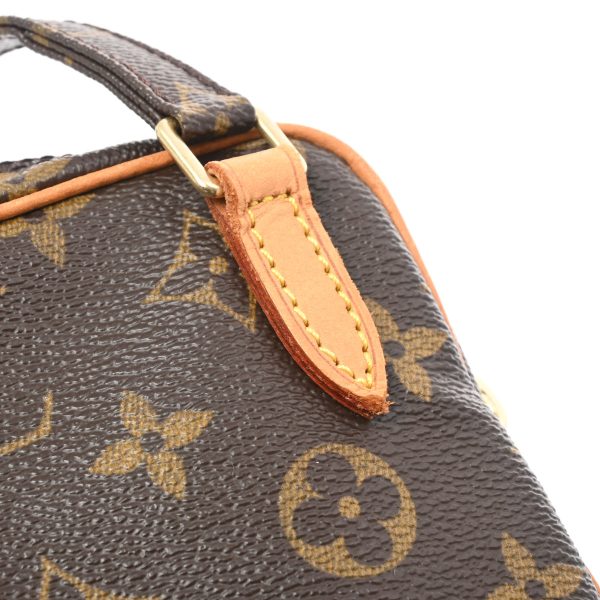 800000123171000 9 Louis Vuitton Marly Monogram Shoulder Bag Brown