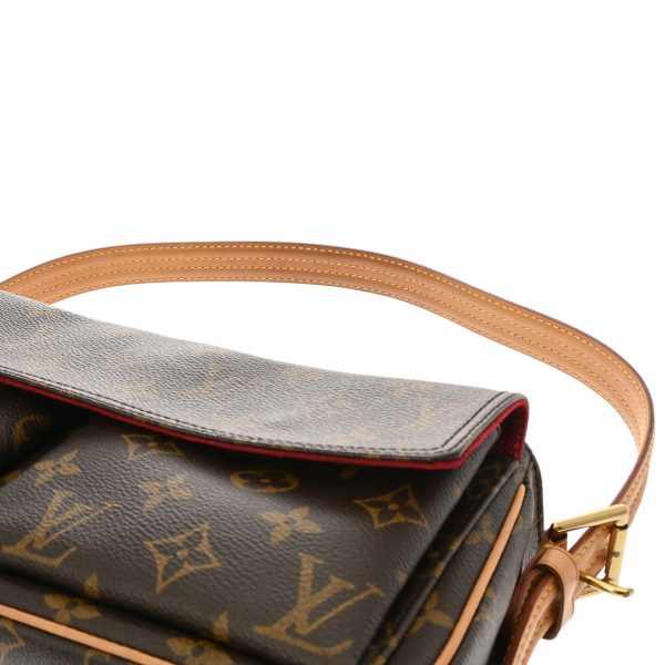 800000123174000 4 Louis Vuitton Monogram Vivacite MM Shoulder Bag Brown