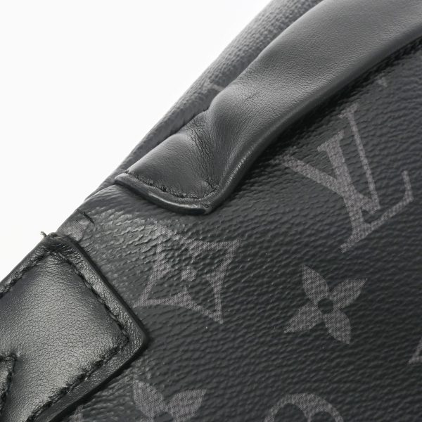 800000123198000 10 Louis Vuitton Monogram Eclipse Discovery Bum Bag Black