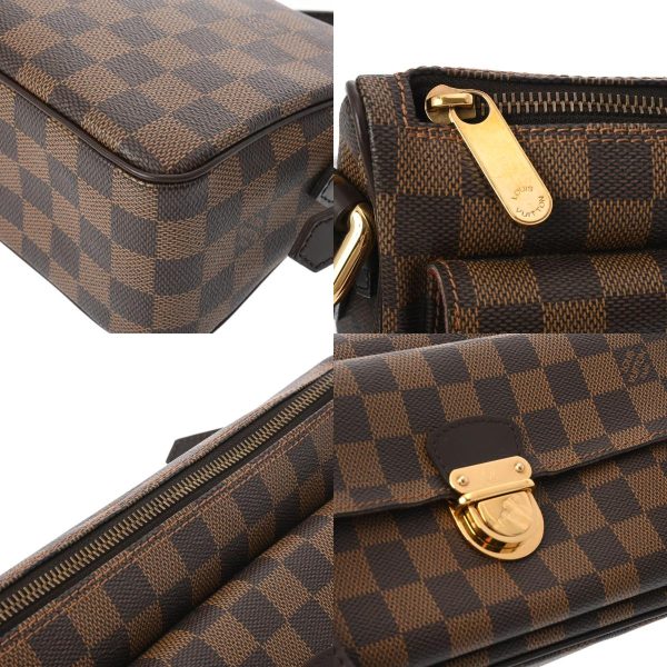 800000123258000 10 c Louis Vuitton Damier Ravello Gm Shoulder Bag Brown