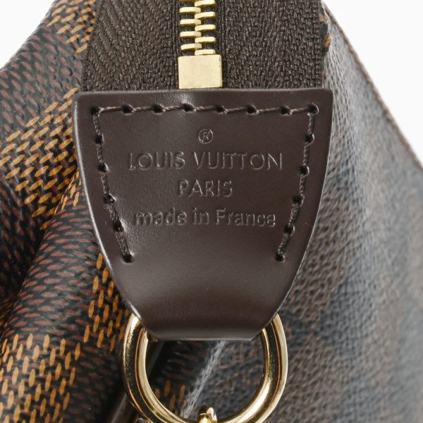 800000123266000 11 Louis Vuitton Damier Eva 2way Shoulder Bag Brown