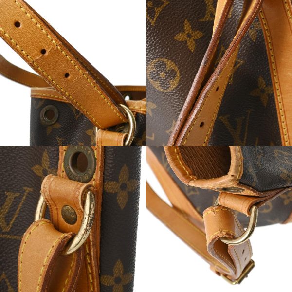 800000123273000 10 c Louis Vuitton Noe Monogram Shoulder Bag Brown