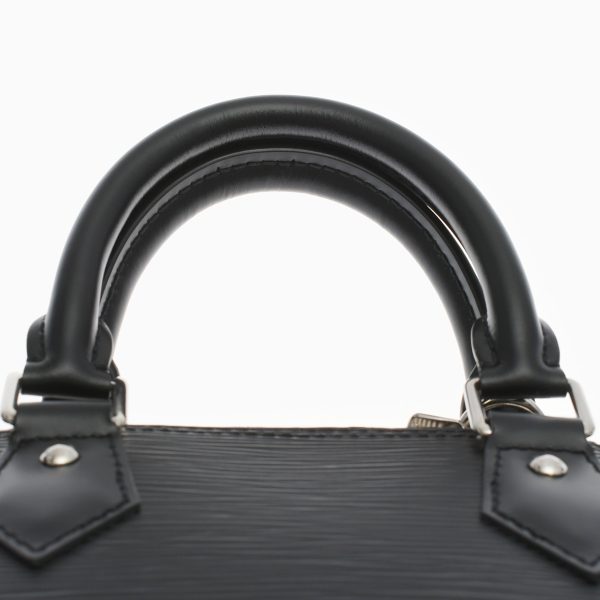 800000123284000 4 Louis Vuitton Alma BB Monogram Handbag Black