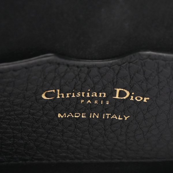 800000123292000 10 Christian Dior Bobby Medium Shoulder Bag Black