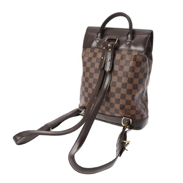 800000123298000 2 Louis Vuitton Damier Soho Rucksack Daypack Brown