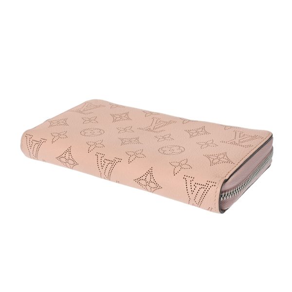 800000123312000 3 Louis Vuitton Mahina Zippy Wallet Leather Long Wallet Pink