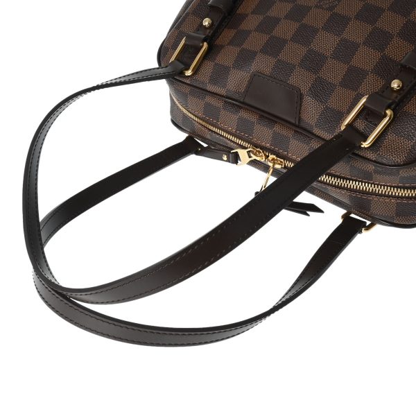 800000123322000 3 Louis Vuitton Damier Rivington Pm Handbag Brown