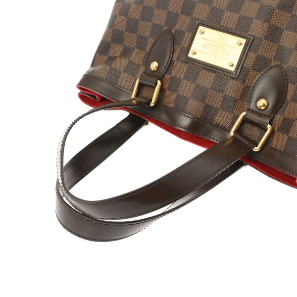 800000123323000 3 Louis Vuitton Damier Hampstead Pm Handbag Brown