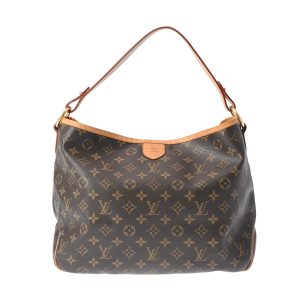 800000123350000 1 Louis Vuitton Saint Cloud GM Shoulder Bag M51242 Monogram Brown