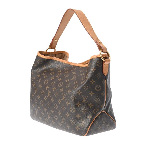 800000123350000 2 Louis Vuitton Delightful Pm Monogram Shoulder Bag Brown