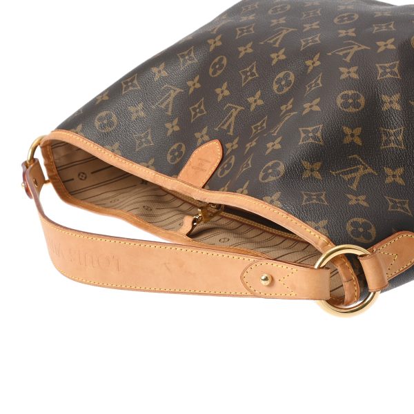 800000123350000 3 Louis Vuitton Delightful Pm Monogram Shoulder Bag Brown