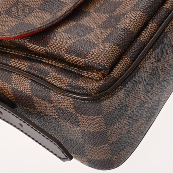 800000123390000 5 Louis Vuitton Damier Ravello Gm Damier Shoulder Bag Brown