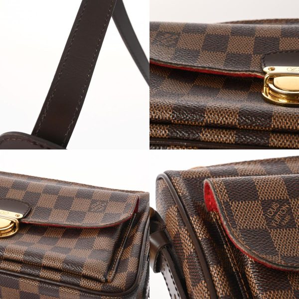 800000123390000 9 c Louis Vuitton Damier Ravello Gm Damier Shoulder Bag Brown